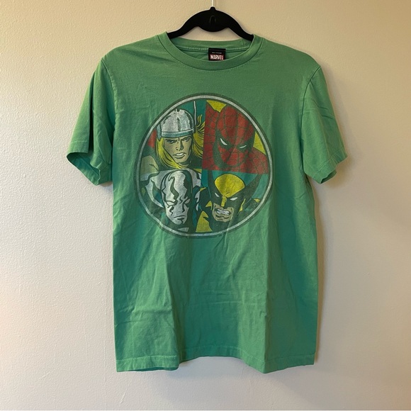 Marvel Other - Marvel | Green Graphic Tee | Size Medium